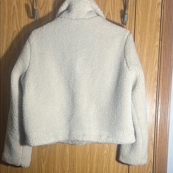 Cozy White women Jacket by Zara - Picture 6 of 6